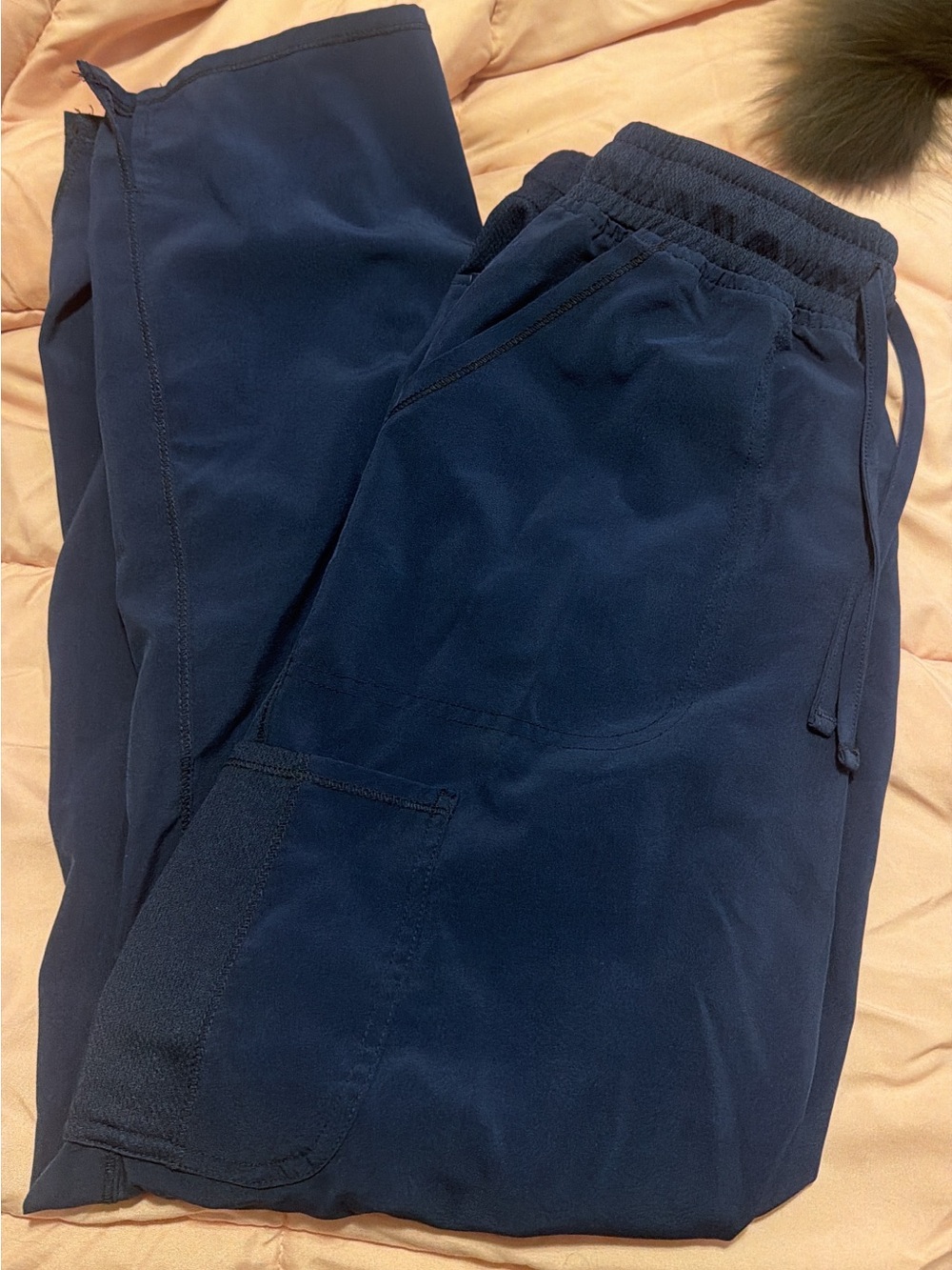 Scrubstar Navy Women's Elastic Waist Jogger Pants